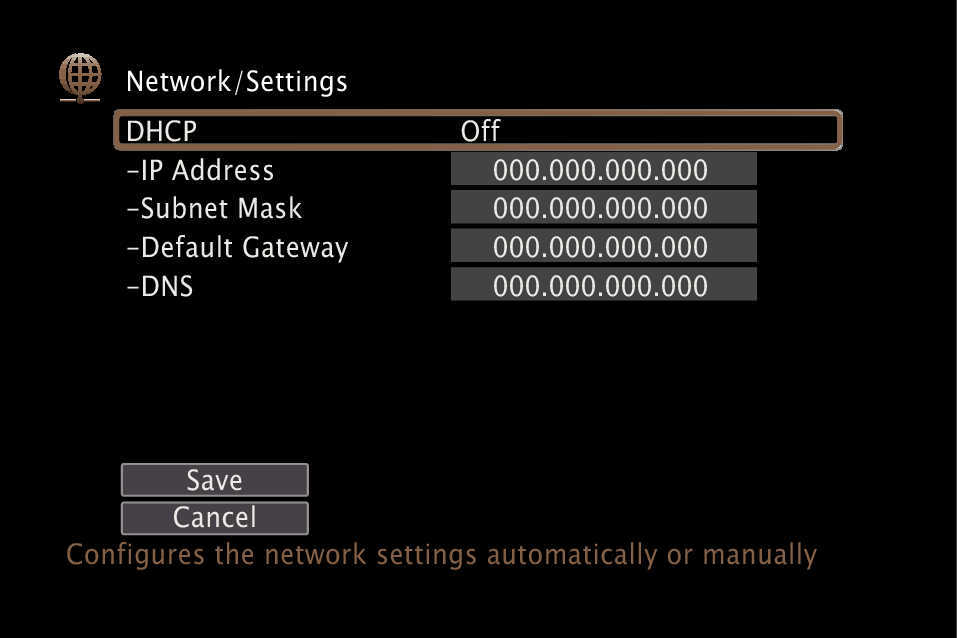 GUI NetworkSetup S7